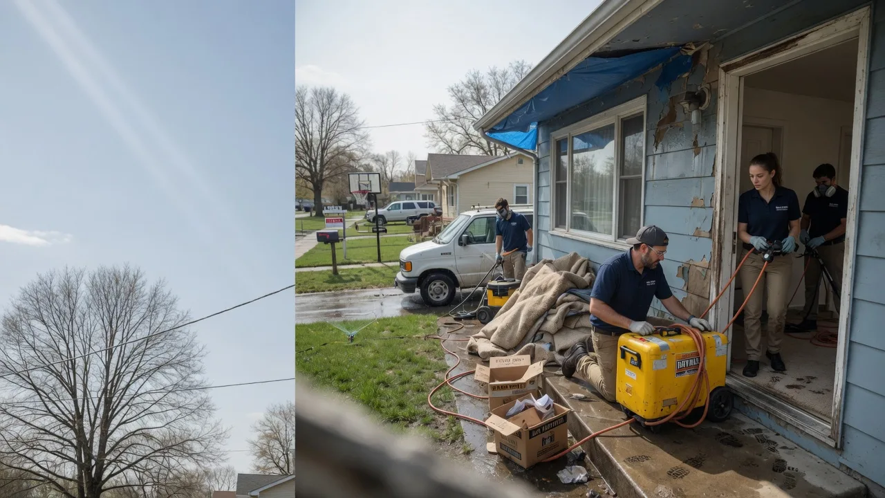 Basement Flood Cleanup in Chesapeake, OH near me